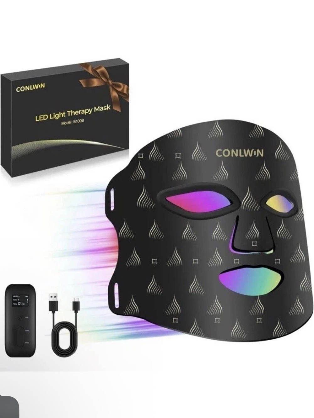 Red Light Therapy Mask 8 Modes 5 Ivl Red Light Mask Infrared 850Nm Anti Aging